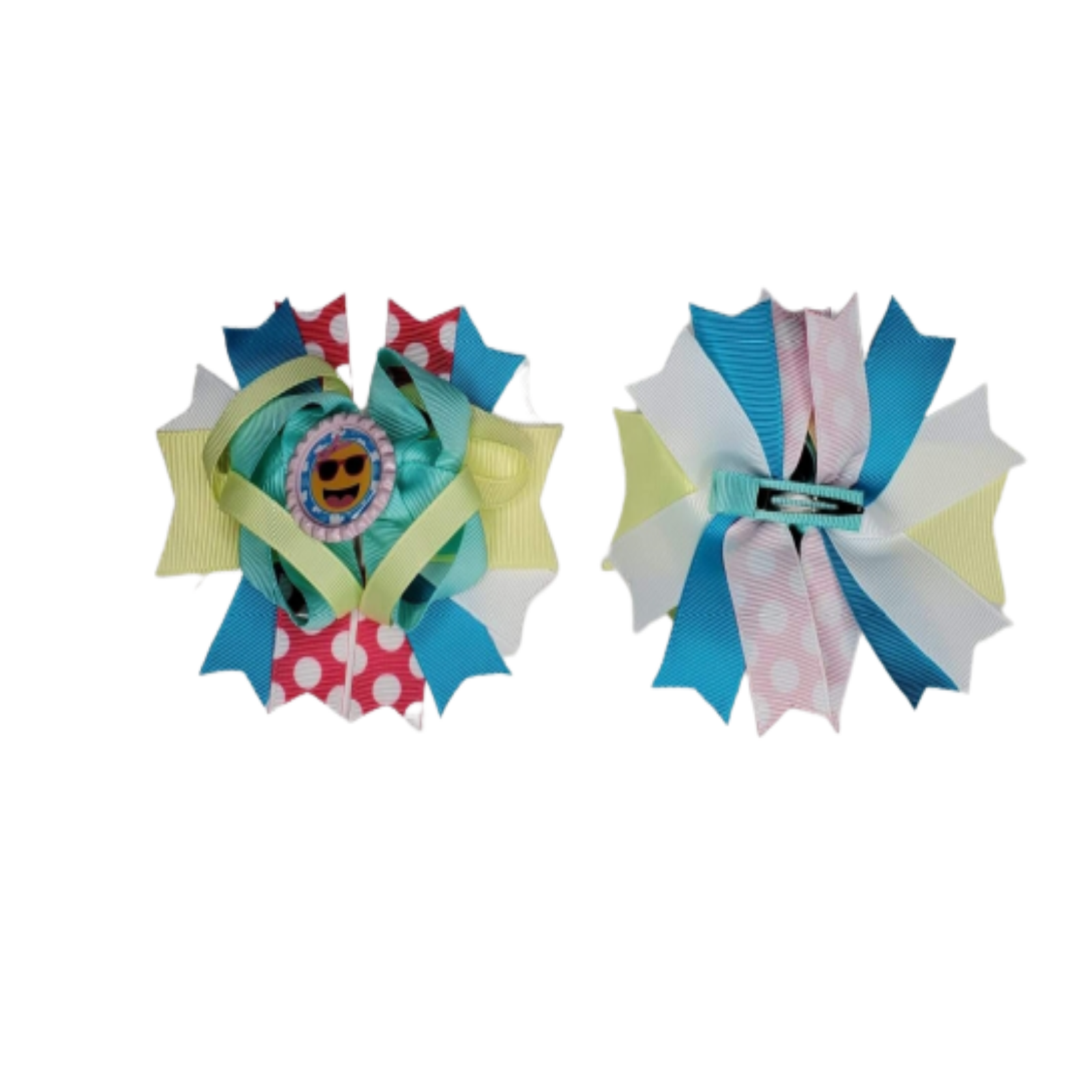 Cool Emoji polka dot (A pair) - A's87collection